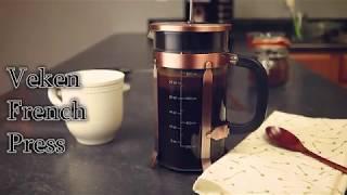 VEKEN French Press Coffee Maker- BEST French Press on AMAZON 