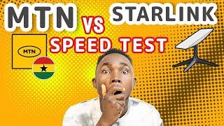 Starlink and MTN Speed Test in Ghana -  Which one downloads faster in Ghana 