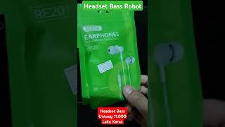 jual headset bass modal kecil merek robot re20