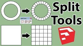 Split Tools Plugin  Sketchup Quick Tip