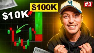 Flipping $10K to $100K in ONLY 3 Weeks ICT Trading Forex Part 3..