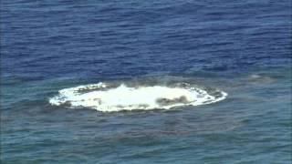 South Pacific  Mother Nature tries to create an island before your very eyes