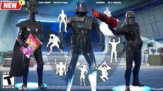 AWR TROOPER Imperial Death Trooper Fortnite x Star Wars doing all Built-In Emotes and Funny Dances