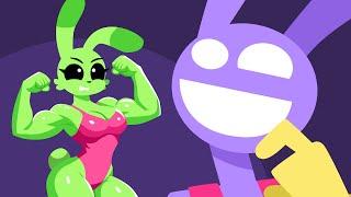 Hoppy Hopscotch VS Jax  The Amazing Digital Circus - Ep 2. Animation