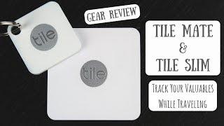 Tile Mate & Tile Slim Review  Track Your Valuables While Traveling