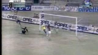 גול של אמבמבה נגד הפועל חיפה 2-1 למכבי מחזור 5 עונת 20042005