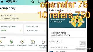 Amazon Pay Refer And EarnAmazon Pay Refer And Earn Amazon Pay Refer And Earn telugu @Mr Crazy Bees