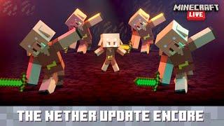 Minecraft Live The Nether Update Encore