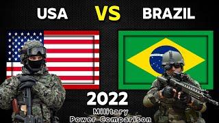 Usa  Vs Brazil  Military Power Comparison 2022