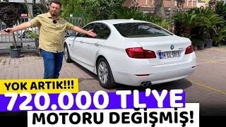 MOTORU 720.000 TLYE DEĞİŞMİŞ OLAN BMW 525 ALDIK