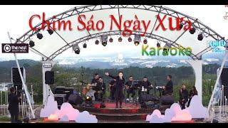 CHIM SÁO NGÀY XƯA - KARAOKE  Beat bản chuẩn - TRUNG QUANG