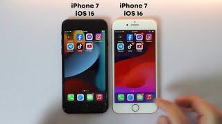 iPhone 7 iOS 15 Vs iPhone 8 iOS 16 - Speed Test in 2024 You Wont Believe This