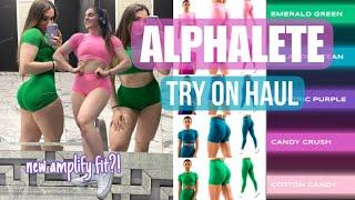 NEW AMPLIFY?  Alphalete Summer Collection Try On Haul & Honest Review