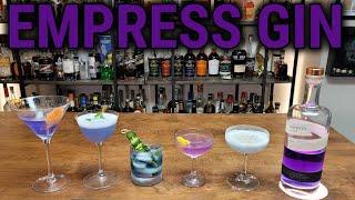 5 Empress Gin Cocktails How To Make and Tasting.