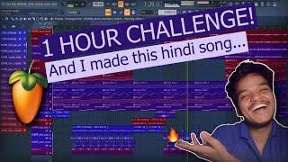 1 HOUR CHALLENG IN FL STUDIO *WITH VOCALS* Its a banger shhh...