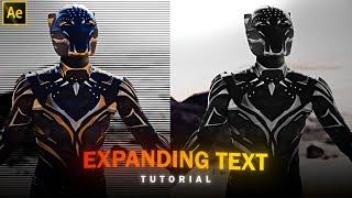 Expanding Text Animation in After Effects A Beginners Guide