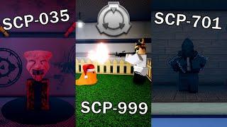 All SCPs in Con 1 and Con 2  Visceraleds SCP Site Roleplay