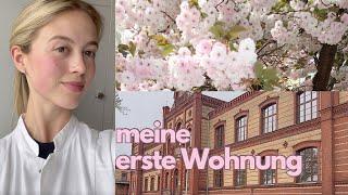 ICH ziehe nach SCHWERIN erste Wohnung Einzug Uni Vlog  Sinja Espenhain