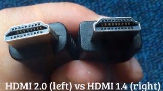 HDMI 2.0 vs 1.4 vs 1.3 High Speed Cables Comparison and Unboxing Portta HDMI 2.0 Cable