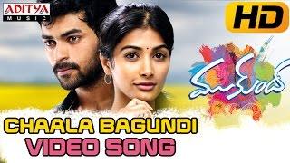 Chaala Bagundi Full Video Song - Mukunda Video Songs  Varun Tej Pooja Hegde  Aditya Movies