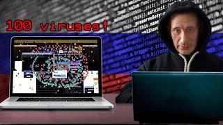 RUSSIAN HACKER DESTROYS INDIAN SCAMMER WITH 100 VIRUSES