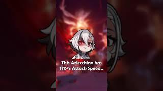 Soo I tried 170% Attack Speed Arlecchino..