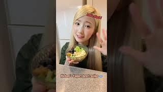 히토미의 요거트볼 만들기 틱톡 레시피  Honda Hitomi Yogurt bowl Tiktok Recipe  本田仁美のヨーグルトボールレシピ