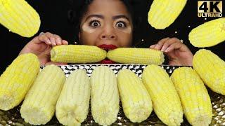 ASMR Mmm CORN EATING CHALLENGE 10  in 10 Minutes No Talking Eating Sounds