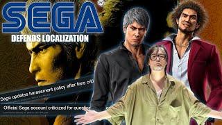 Sega receives backlash from localization and defends it.