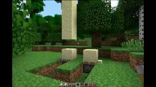 Minecraft- генератор песка и гравия без больших затрат