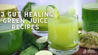 3 Green Juice Recipes for Gut Health