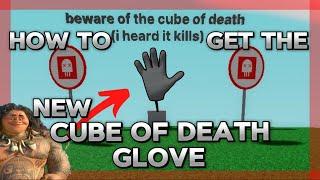 HOW TO GET THE NEW CUBE OF DEATH GLOVE ITS OP NEW SLAP BATTLES UPDATE No Hacks No robux