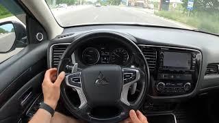 2016 Mitsubishi Outlander III facelift 2015 PHEV 4WD 2.0 MIVEC POV Test Drive #4