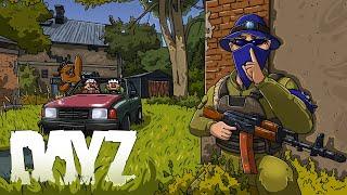 ЗАСАДА у клановой базы в Dayz  Выживание на Livonia Dayz