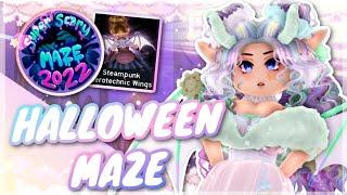  ROYALE HIGH How To COMPLETE the HALLOWEEN MAZE 2022 Royalloween GUIDE  Roblox