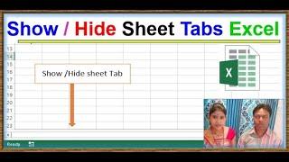 How to Show or Hide Sheet Tabs in Excel Quick and Easy Guide#excel