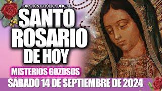 EL SANTO ROSARIO DE HOY SÁBADO 14 DE SEPTIEMBRE DE 2024MISTERIOS GOZOSOSSanto Rosario de HoyNUEVO