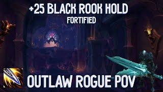 Outlaw Rogue PoV  +25 Fortified Black Rook Hold  Mythic + plus