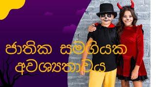 ජාතික  සමගියක අවශ්‍යතාවසිංහල  රචනා -   sinhala  essays with translate 