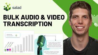 Bulk Audio and Video Transcription on a Budget  Salad Transcription API