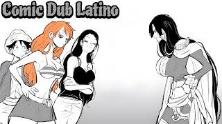 Boa Hancock conoce a Nami y Robin  Comic Dub Latino - One Piece