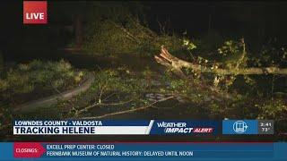 Damage in south Georgia evident after Hurricane Helene rolls through