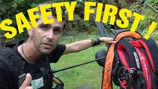 Safety measures to fly over the jungle on my paramotor