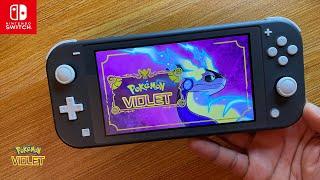 Pokémon Violet Nintendo Switch Lite Gameplay