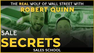 Sale Secrets With Robert Quinn  Free Sales Training Program  Sales School