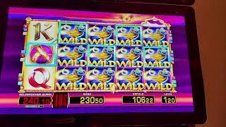 Merkur Magie 120 Euro fach Vollbild Lampe bei Desert Dancer Jackpot  Casino  800 Euro Drauf 