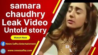 Samara Chaudhry leaked Private Video and picture