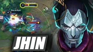 BUFF JHIN IS NOW OP IN DRAGON LANE? SEASON 14