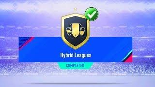 FIFA 19 HYBRID LEAGUES SBC CHEAPEST SOLUTION  SQUAD BUILDING CHALLENGE  FIFA 19