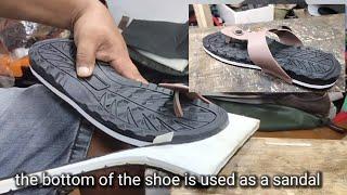 Shoe soles for making sandals